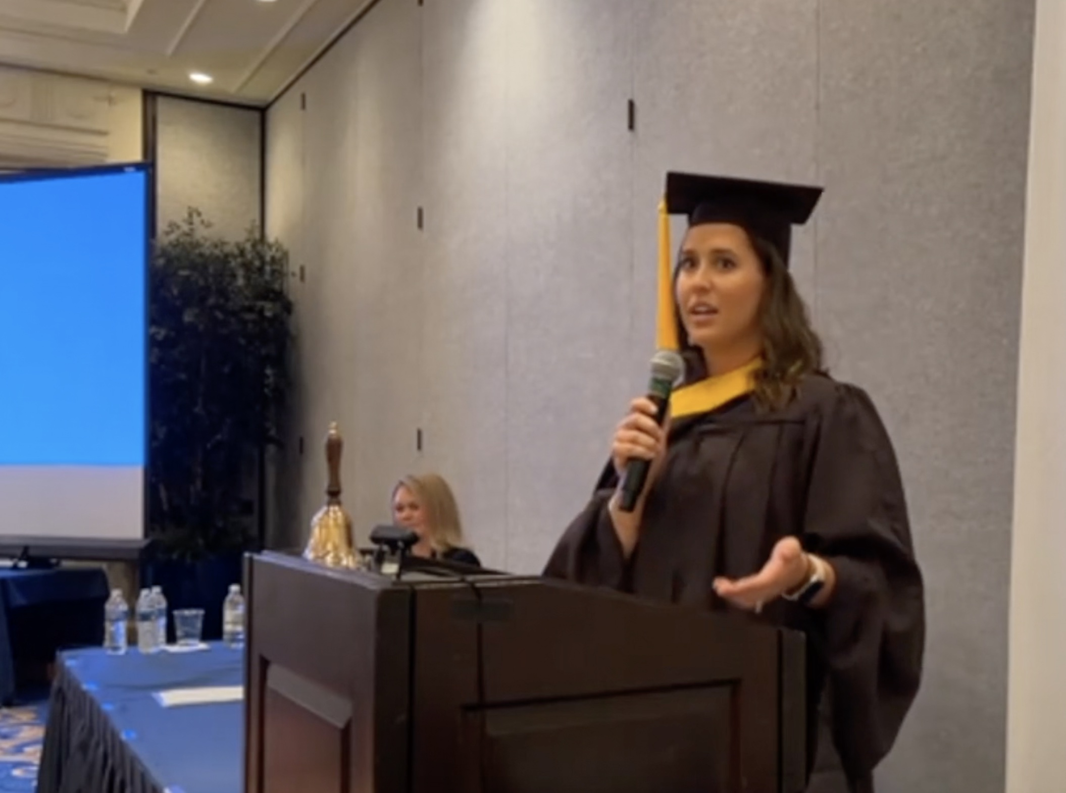 Graduate Speaks at Medical Physics 2022 Graduation Event