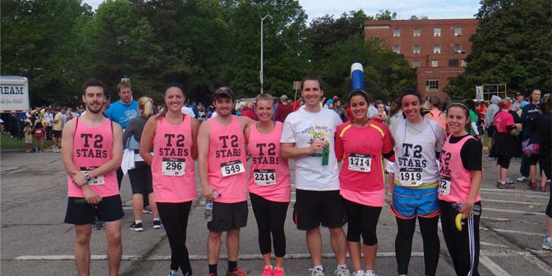 The Duke Medical Physics Team “T2 Stars” participates in the Angels Among Us 5K races