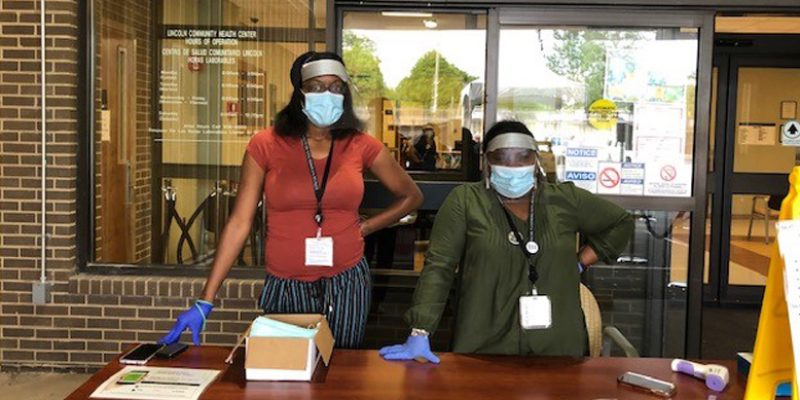 A team of students makes face shields for clinics in underserved areas